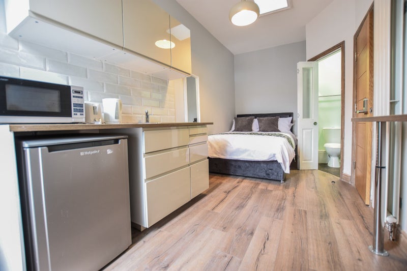 inside a manchester studio apartment